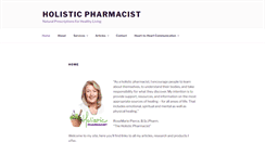 Desktop Screenshot of holistic-pharmacist.com